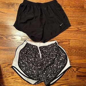 Nike run shorts pair. Size small.